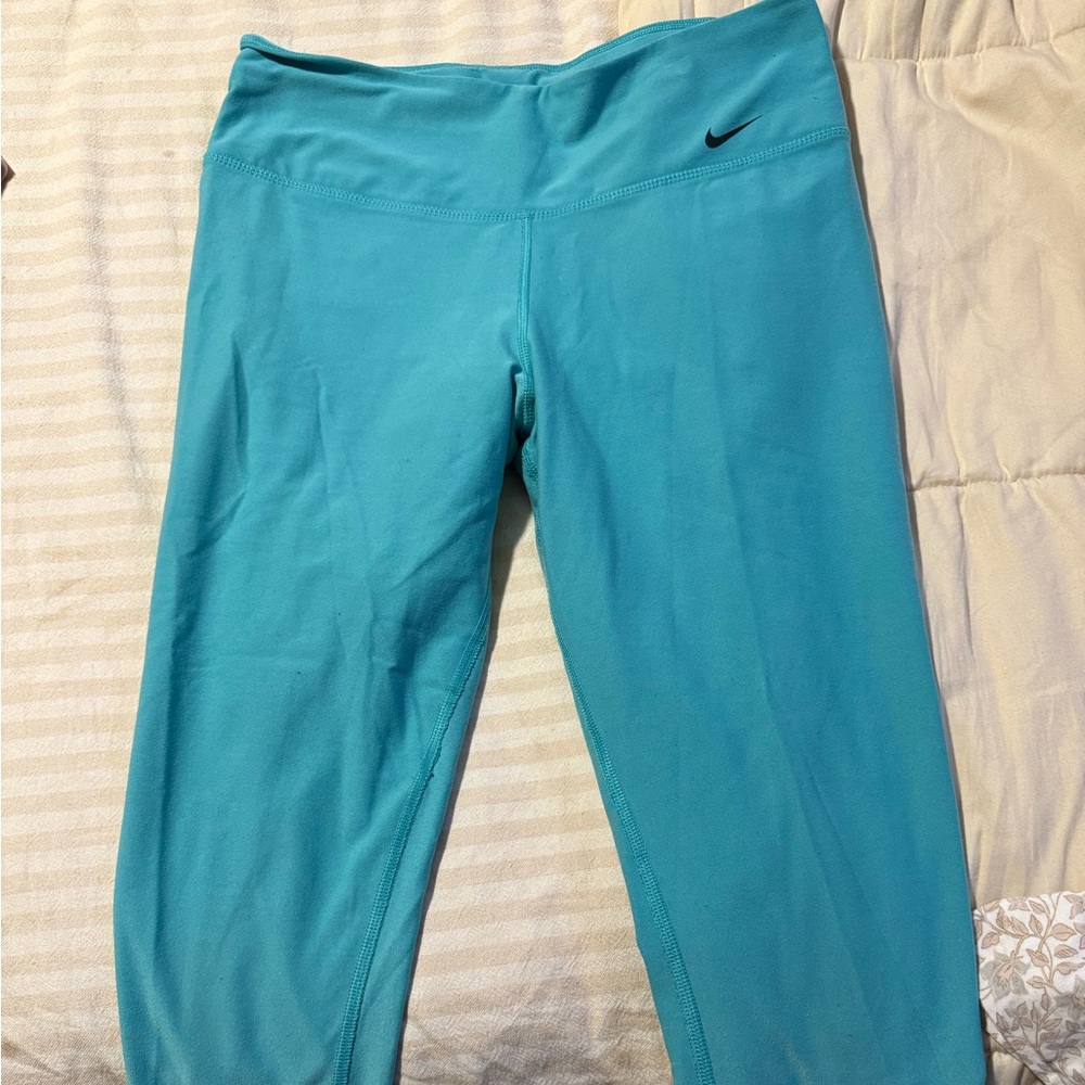 Teal Nike One Leggings